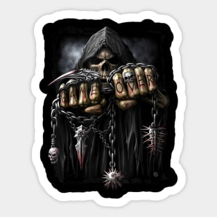 Game Over - Gothic Reaper - Spiral Original Sticker